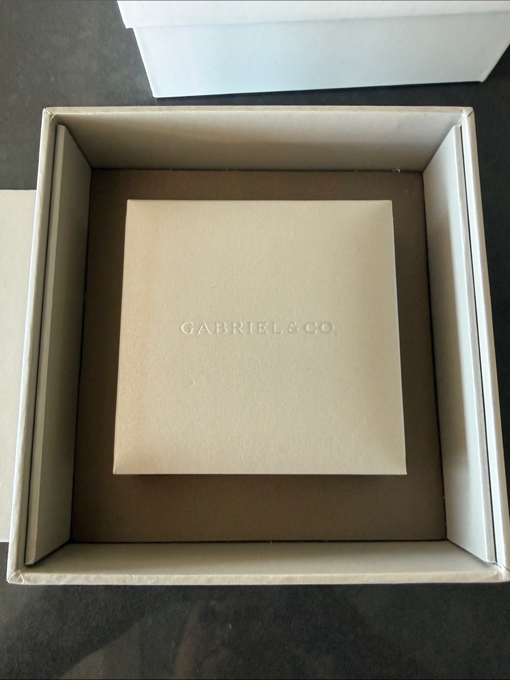 NWT Gabriel & Co. Sterling silver genuine diamond Huggies w Box & paperwork - Picture 4 of 5